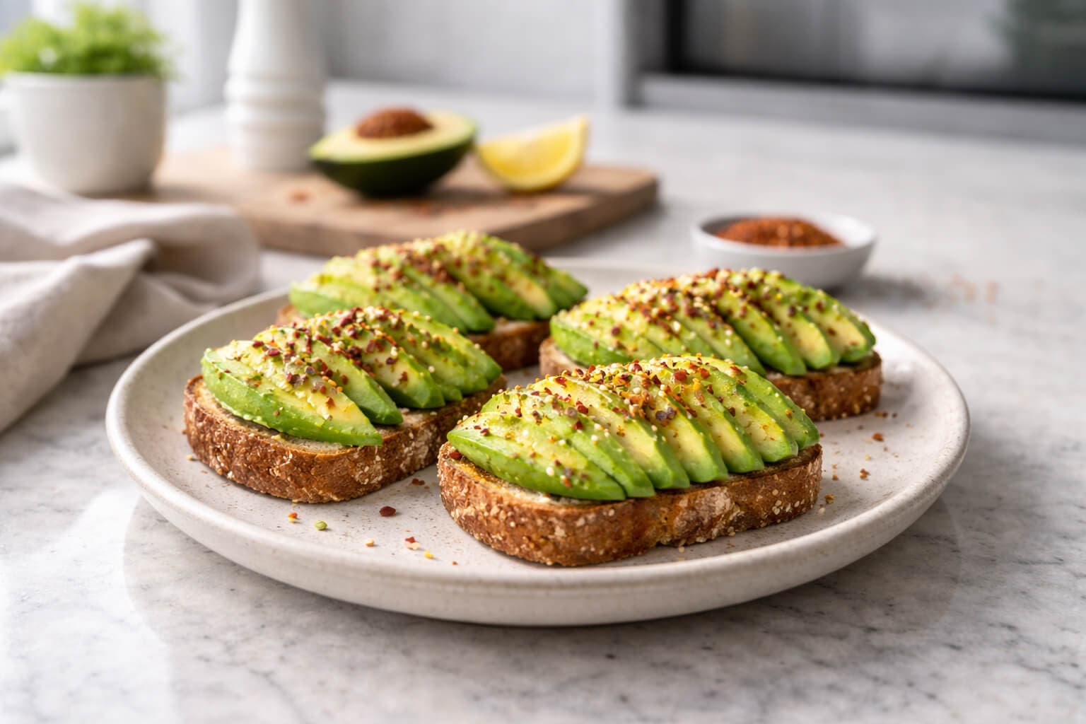 Mini avocadotoast