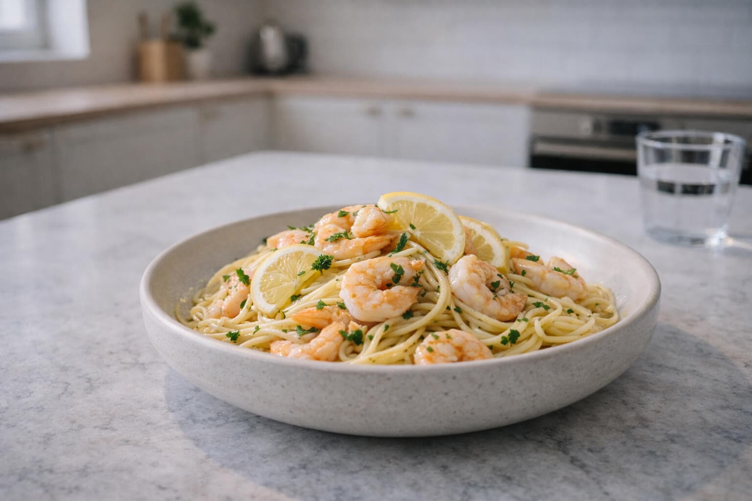 Rask rekepasta med hvitløk